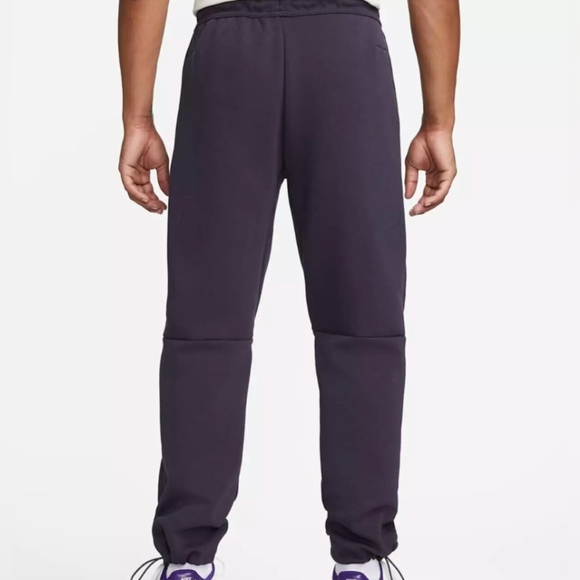 Nike Sportswear Tech Fleece Jogger Pants Mens Medium Purple DQ4312 540 Ravens - Picture 2 of 14